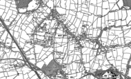Old Map of Mill Hill, 1899 - 1945