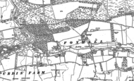 Old Map of Mill River, 1880 - 1881