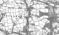 Old Map of Millin Cross, 1887 - 1888