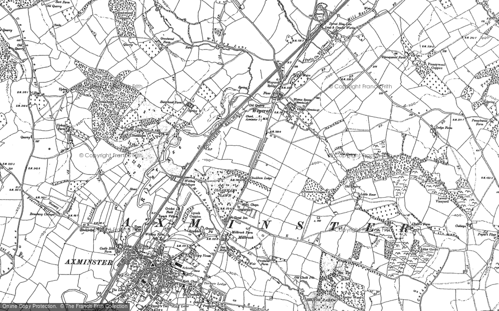 Old Map of Millway Rise, 1903 in 1903