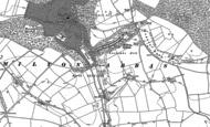 Old Map of Milton Abbas, 1887