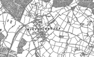 Old Map of Milton Bryan, 1882 - 1900