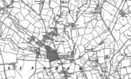Old Map of Milton on Stour, 1900