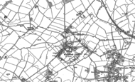 Old Map of Milton under Wychwood, 1898 - 1919