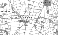 Old Map of Miningsby, 1887