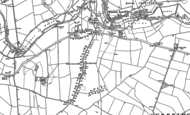 Old Map of Minster Lovell, 1898