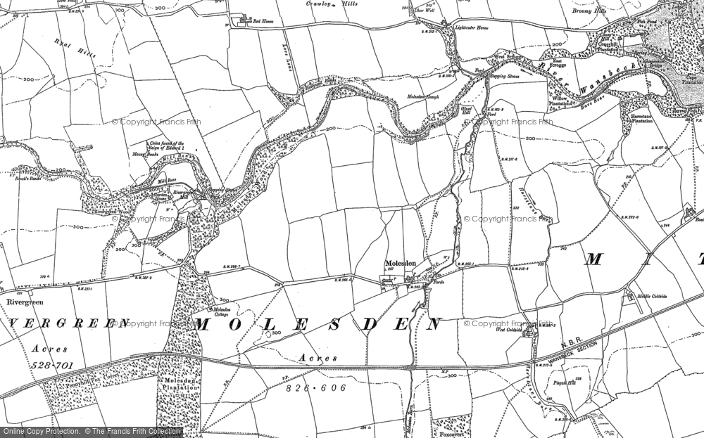 Molesden, 1896