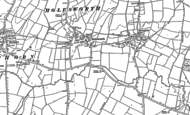 Old Map of Molesworth, 1889 - 1900