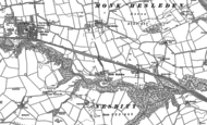 Old Map of Monk Hesleden, 1896 - 1914