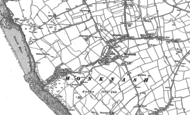 Old Map of Monknash, 1897