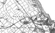 Old Map of Monkseaton, 1895