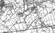 Old Map of Monkton, 1895 - 1920