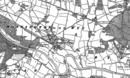 Old Map of Monnington on Wye, 1886
