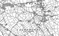 Old Map of Moorend, 1880