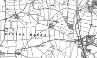 Old Map of Moortown, 1880