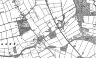 Old Map of Moortown, 1886