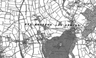 Old Map of Moreton, 1885