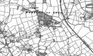 Old Map of Moreton on Lugg, 1886