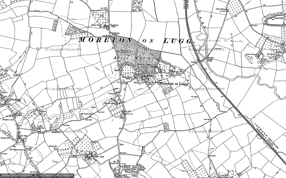 Moreton on Lugg, 1886