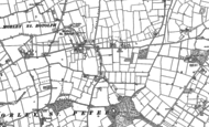 Old Map of Morley St Botolph, 1882