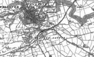 Old Map of Morpeth, 1896
