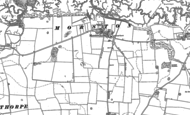 Old Map of Morston, 1886 - 1905