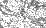Old Map of Mortimer's Cross, 1885
