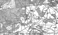 Old Map of Mortimer West End, 1909