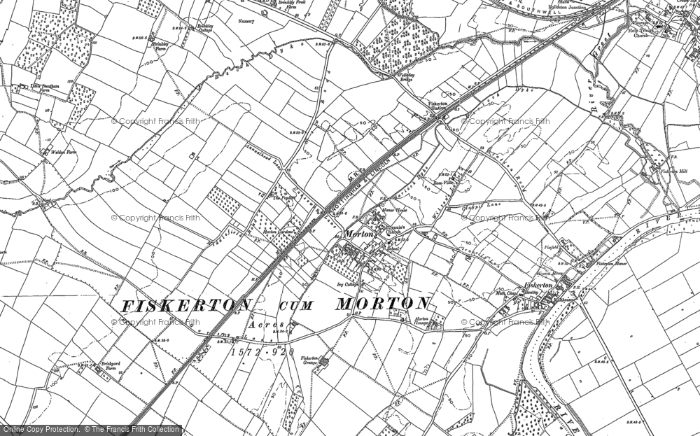 Old Map of Morton, 1883 - 1899 in 1883
