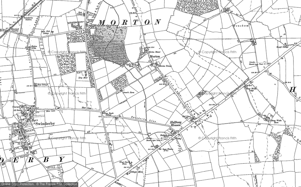 Old Map of Morton, 1899 - 1904 in 1899