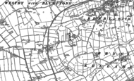 Old Map of Moss Side, 1891 - 1892