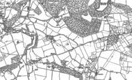 Old Map of Moston, 1880