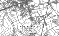 Old Map of Motspur Park, 1894 - 1895