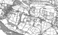 Old Map of Mottistone, 1907