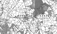 Old Map of Mottram St Andrew, 1896 - 1897