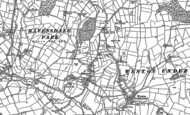 Old Map of Mugginton, 1880 - 1881