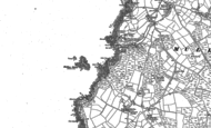 Old Map of Mullion Cove, 1906