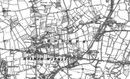 Old Map of Munstone, 1885 - 1886
