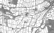 Old Map of Musley Bank, 1888 - 1890