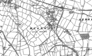Old Map of Muston, 1886 - 1902