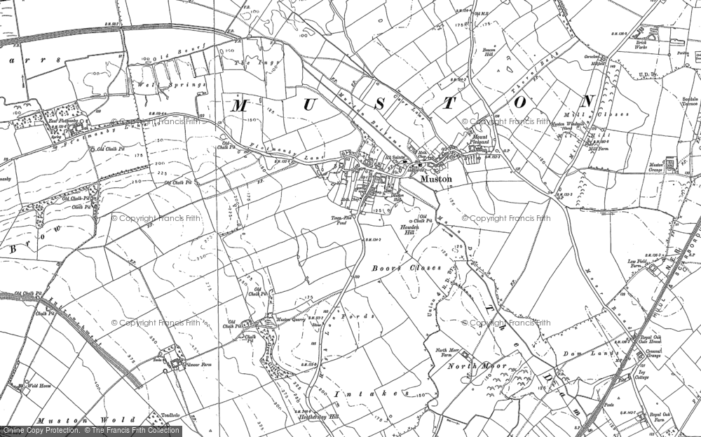 Old Map of Historic Map covering River Hertford in 1889