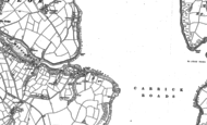 Old Map of Mylor Churchtown, 1879 - 1906