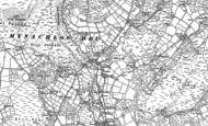 Old Map of Mynachlog-ddu, 1888