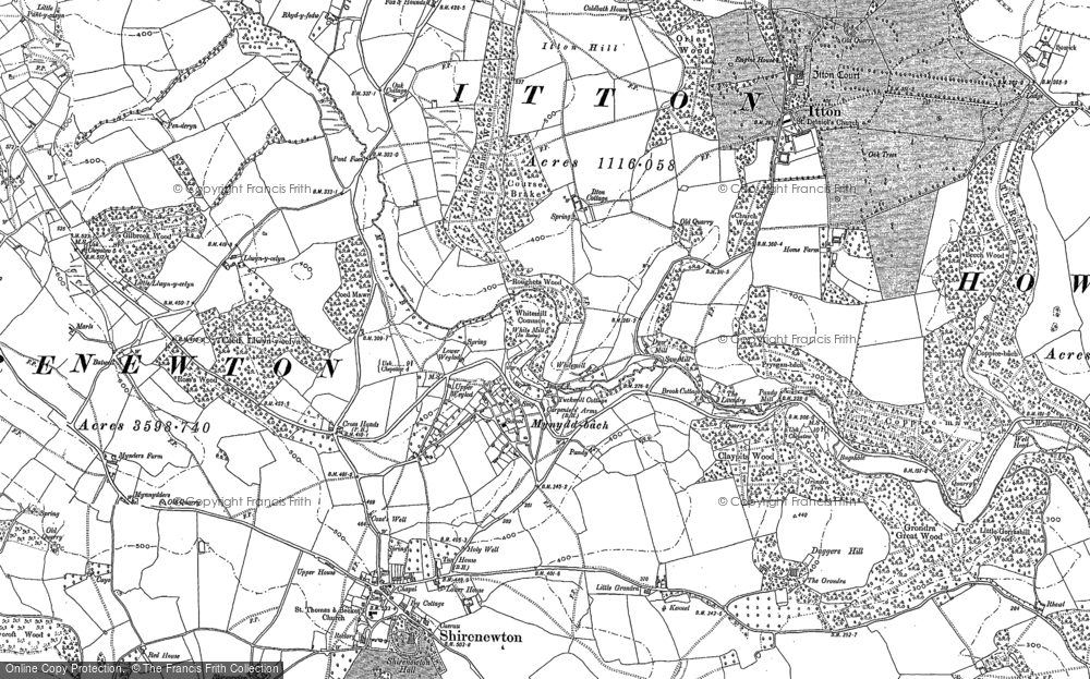 Mynydd-bach, 1900