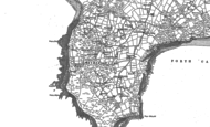 Old Map of Mynydd Gilan, 1888 - 1899
