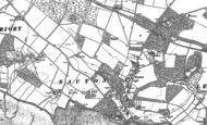 Old Map of Nacton, 1881