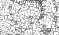 Old Map of Nailsbourne, 1887