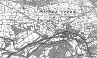 Old Map of Nant-y-ceisiad, 1915