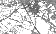 Old Map of Narborough, 1883 - 1884