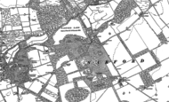 Old Map of Narford Hall, 1883 - 1884